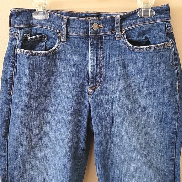Banana Republic Womens Denim Straight Ankle Jeans - Size 30 - Picture 2 of 11